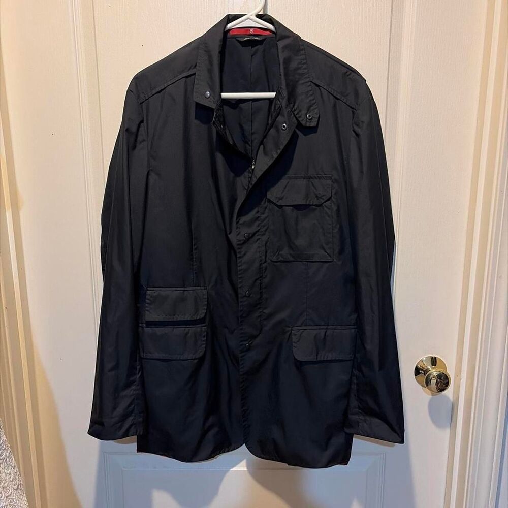 Victorinox Men's Black and Navy Jacket